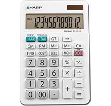 Sharp Calculator 12Digit White