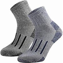 Jormatt Merino Wool Ankle Hiking Socks Men Outdoor Women Thermal Warm