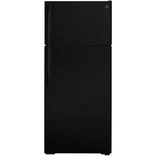 GE Appliances 28" Top Freezer 17.5 Cu. Ft. Refrigerator In Black | 67.375 H X 28 W X 32.5 D In | Wayfair F96a5c9dea9f4c650b30a1701f6fce5a