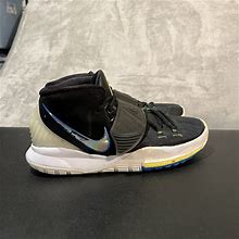 Nike Shoes | Nike Kyrie 6 Shutter Shades Men's 10 Black Bq4630-004 Athletic Basketball Shoes | Color: Black | Size: 10