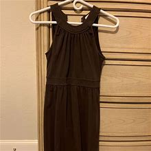 Ann Taylor Brown Halter Dress | Color: Brown | Size: Xsp