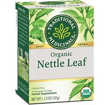 Traditional Medicinals Organic Nettle Herbal Leaf Tea, 16 Tea Bags