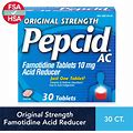 Pepcid AC Original Strength For Heartburn Prevention & Relief, 30 Ct