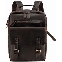 The Today | Leather Backpack For School And College