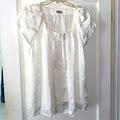 Dress Barn Tops | Dressbarn Short Sleeve Blouse | Color: White | Size: 2X