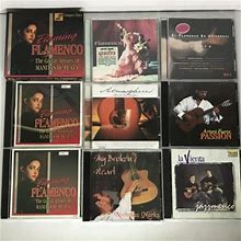 Lot Of 8 Cds Of Flamenco Music Mixed Various Artists Like