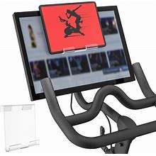 Crostice Tablet Holder Mount Compatible With Peloton Bike & Bike Plus & Row & Tread, Holder For iPad, Phone Holder Tablet Stand For Most Exercise