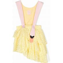 WAUW CAPOW By BANGBANG - Fairytale Yellow Sleeveless Dress - Kids - Cotton/Polyester/Polyester/Cotton - 3 Yrs