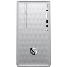HP Pavilion 590-P0053w Desktop 8GB 1TB Intel Core I5-8400, Silver/Black (Certified Refurbished)