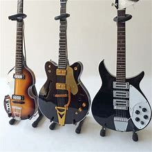 Axe Heaven Beatles Fab Four SET Of 3 Classic Mini Guitar Repli...