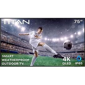 Titan Q60C Series 75 Inch Full Sun QLED 4K Smart Outdoor TV - MSQ60C-075 - MS-Q60C-075