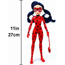 Jloisos Accessories Ladybug Doll Action Figures Figurines Toys 11 Inch Height Without Retail Box