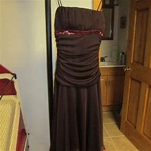 Brown Women's Dress Size Small - Women | Color: Brown | Size: S