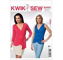 Kwik Sew K3933 Misses Tops Sewing Pattern Size XS-S-M-L-XL