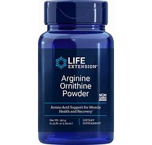 Life Extension ARGININE ORNITHINE POWDER 150 GRAMS
