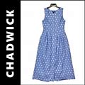 Chadwicks Dresses | Chadwicks Dress Blue Size 10 Women Sleeveless Polka | Color: Blue | Size: 10