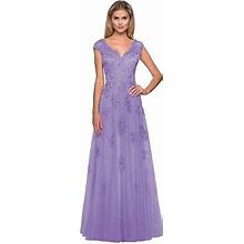 Clothfun Cap Sleeve Mother Of The Bride Dresses Evening Gowns For