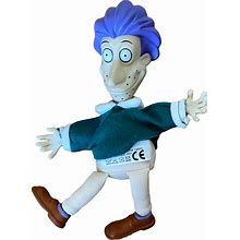 Rugrats Nickelodeon Stu Stuart Pickles 6.5" Plush Doll Mattel 1997-98