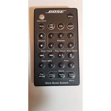 NEW Black Bose Wave Music System III Remote For AWRCC1 AWRCC2 Wave Radio III