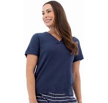 Aventura Clothing Women's Nyla Top, Size: Medium, Brt Blue