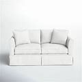 Birch Lane™ Shelby Upholstered Sleeper Sofa - Sofas | Classic Bleach White | Size 37.0 H X 72.0 W X 37.0 D In | B000656830_1321518452