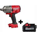 Milwaukee Tool 2864-20, 48-11-1865 Impact Wrench, Compact, Cordless, 18Vd