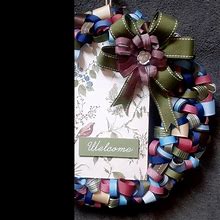 Handmade Wreath - New Home | Color: Brown