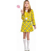 Party City Cher Halloween Costume For Girls, Clueless, Includes Dress And Pen