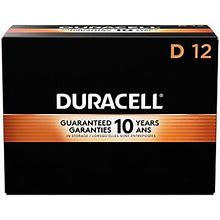Duracell Coppertop D Alkaline Batteries, 12/Pack (MN1300) | Quill