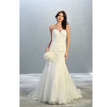 Ivory Wedding Bridal Gown And Plus Size