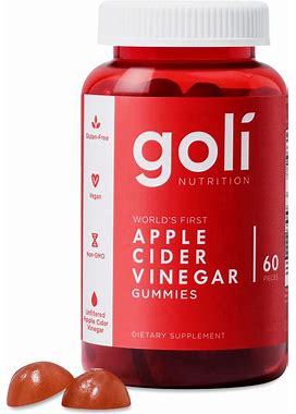 Goli Apple Cider Vinegar Gummies 60 Count