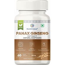 4 X 60 Korean Red Panax Ginseng Extract Root Ginsenosides 500Mg Capsule