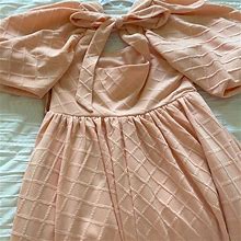 Lulu's Dresses | Puff Sleeve Babydoll Dress | Color: Pink | Size: Xs