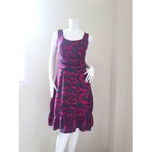 Vintage Casual Dress, 1990S Dress, Marc Jacobs, Floral Dress Size 2