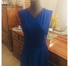 Sleeveless Dress | Color: Black/Blue | Size: 6