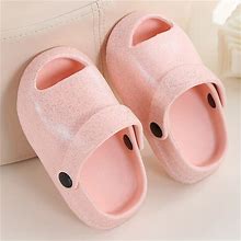 Trendy Cute Comfortable Foam Sandals, Waterproof Non-Slip Lightweight Sandals With Straps For Indoor Outdoor Must-Have,Temu