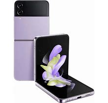 SAMSUNG Galaxy Z Flip 4 256GB Bora Purple - AT&T (Renewed)