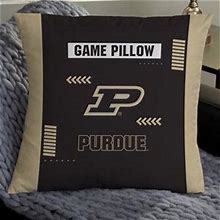 NCAA Purdue Boilermakers Classic Personalized 18 Throw Pillow