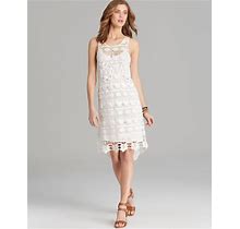 Free People Mystical Chemical Lace Dress Crochet White Ivory Beige Festival S
