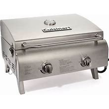 Cuisinart CGG-306 Chef's Style Stainless Tabletop Grill , New
