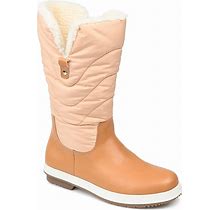 Journee Collection Pippah Snow Boot | Women's | Dark Brown | Size 8 | Boots | Winter