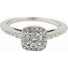 Vera Wang Love Diamond Engagement Ring 3/4 Tcw In 14K White Gold