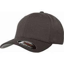 Flexfit 6597 Adult Cool & Dry Sport Cap In Grey Size Small/Medium | Polyester