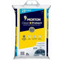 Morton Salt Water Softener Clean And Protecta® Pellets 25 Lb. Bag