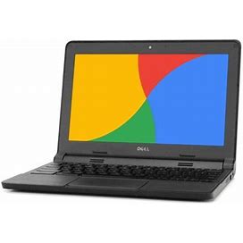 Dell Chromebook 3120, 1.40 Ghz Intel Celeron, 2GB Ddr3 Ram, 16Gb SSD Hard Drive, Chrome, 11" Screen