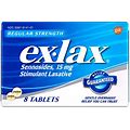 Ex-Lax Regular Strength Stimulant Laxative, 8 Pills