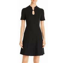 Nic+Zoe Dresses | Nic + Zoe Black Leading Lady A-Line Key Hole Dress | Color: Black | Size: 6