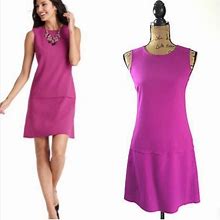 Loft Dresses | Loft 8 Shift Mini Dress | Color: Pink/Purple | Size: 8