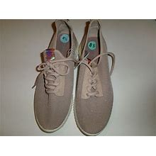 NEW! Madden Girl Beige Sparkly Soft Shoes (Size Women's 8.5)