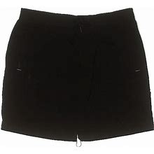 L.L.Bean Active Skort: Black Solid Activewear - Women's Size Large